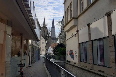 Blick in die Soester Altstadt (Vorwanderung)