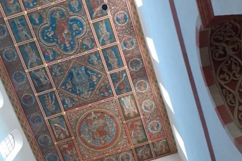 St. Michaelis: Deckenmalereien